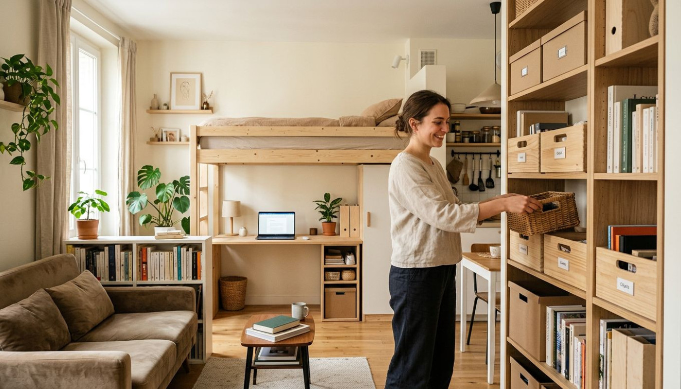 Aménager petit, vivre grand : astuces de pros pour optimiser chaque mètre carré